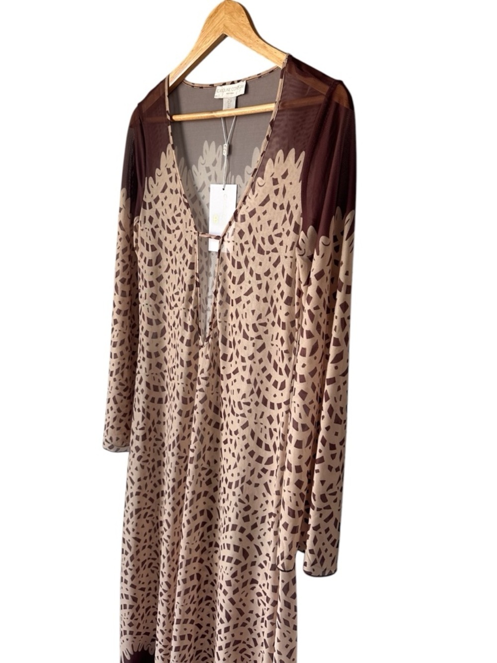 Caroline Constas Mesh Beach Cover Up - Picture 6 of 10